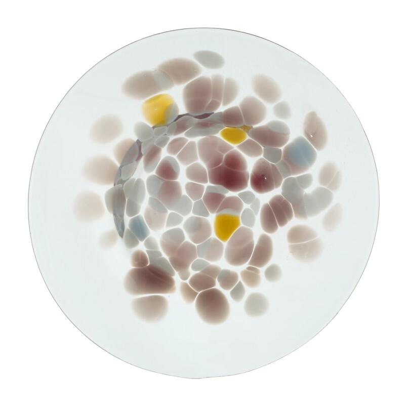 Minimalist Glass Salad and Fruit Bowl