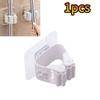 Mop Storage Storage Rack Bathroom Suction Hanging Pipe Traceless Mop Clip Broom Hanger Wall-Mounted Waterproof Mop Rack