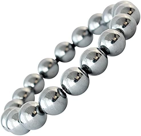 

High-purity terahertz bracelet, 10mm, fits wrists up to 14cm, terahertz ore