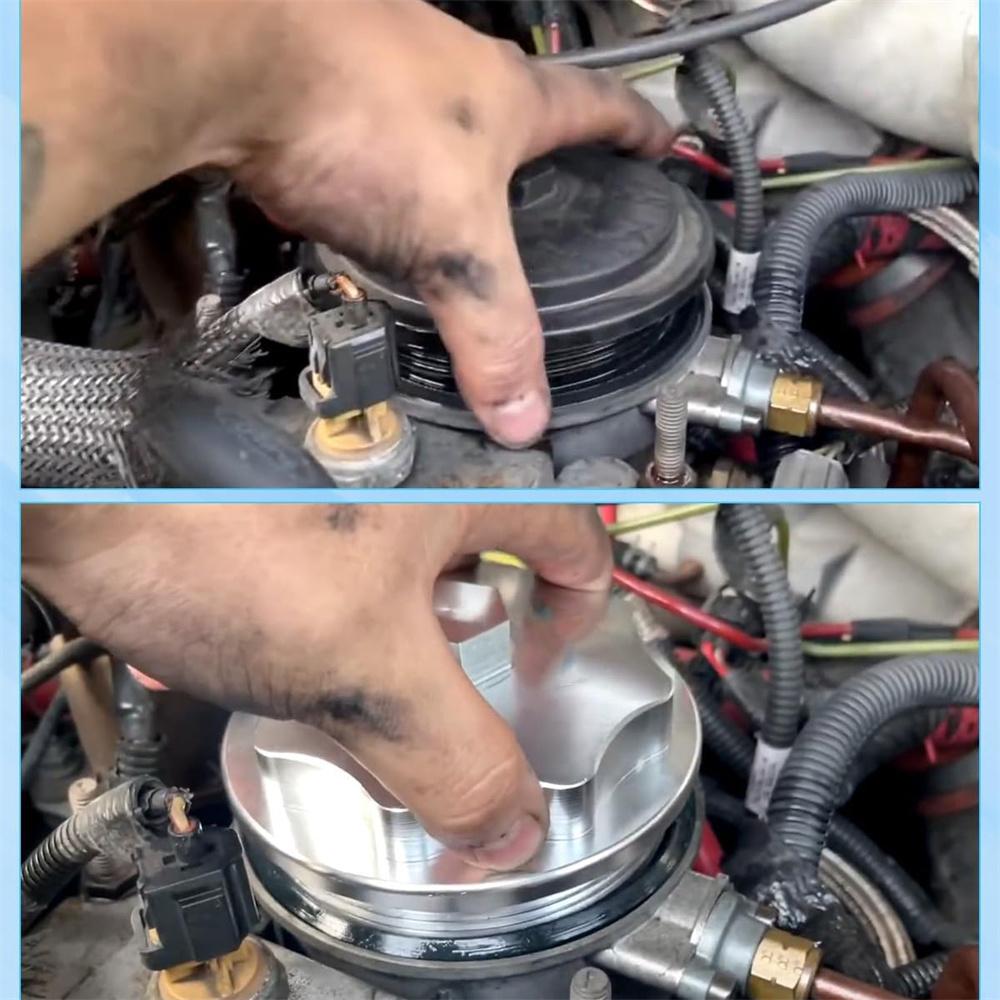 FUEL FILTER CAP For FORD 7.3L V8 POWERSTROKE DIESEL F250-F550 99-03 F81Z9G270BA 1831193C91 RK31449