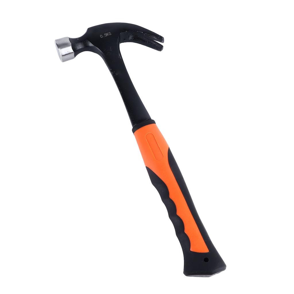 Kleiner Klauenhammer Integrierter Nagelhammer Hochkohlenstoffstahl Tragbares Nagelwerkzeug für Heimwerker und