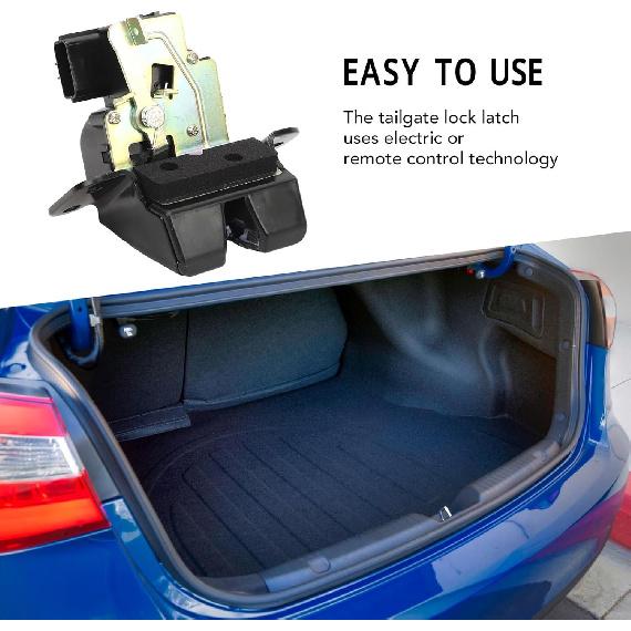 Trunk Lock Latch Actuator Compatible with Kia Forte 5 Hatchback 2014-2018, Rear Tailgate Lock Latch Actuator Replace for 81230-A7500 Rear Back Door