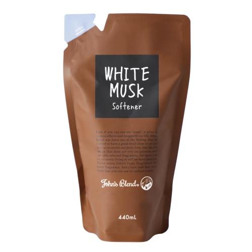 White Musk Fabric Softener Refill, John's Blend, 440mL