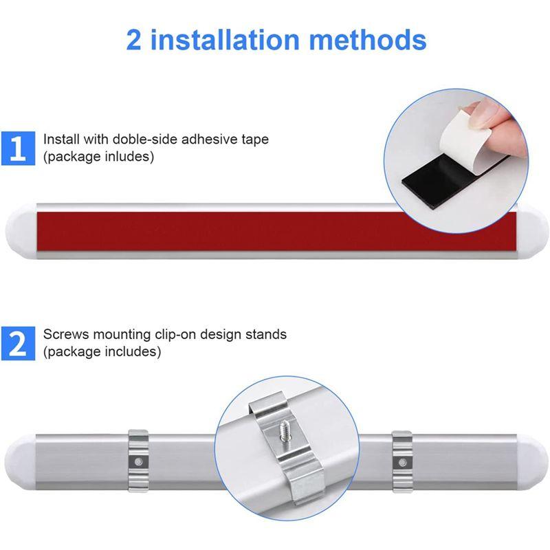 NEW-LED Strip Lights 120Leds 12W With ON/Off Switch For Truck Van RV Trailer Boat Car, 4Pack