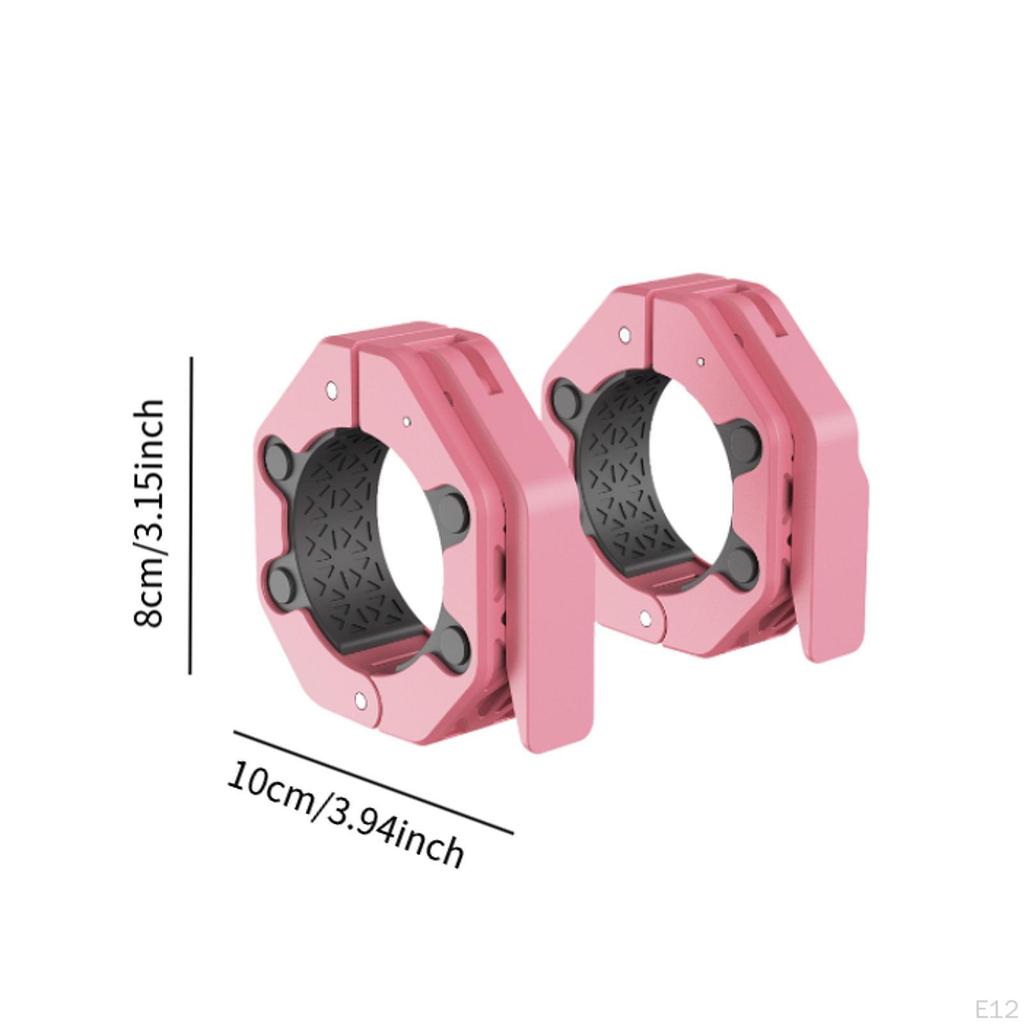 2 Clips Joc pentru Bară de Greutăți Antrenament Acasă