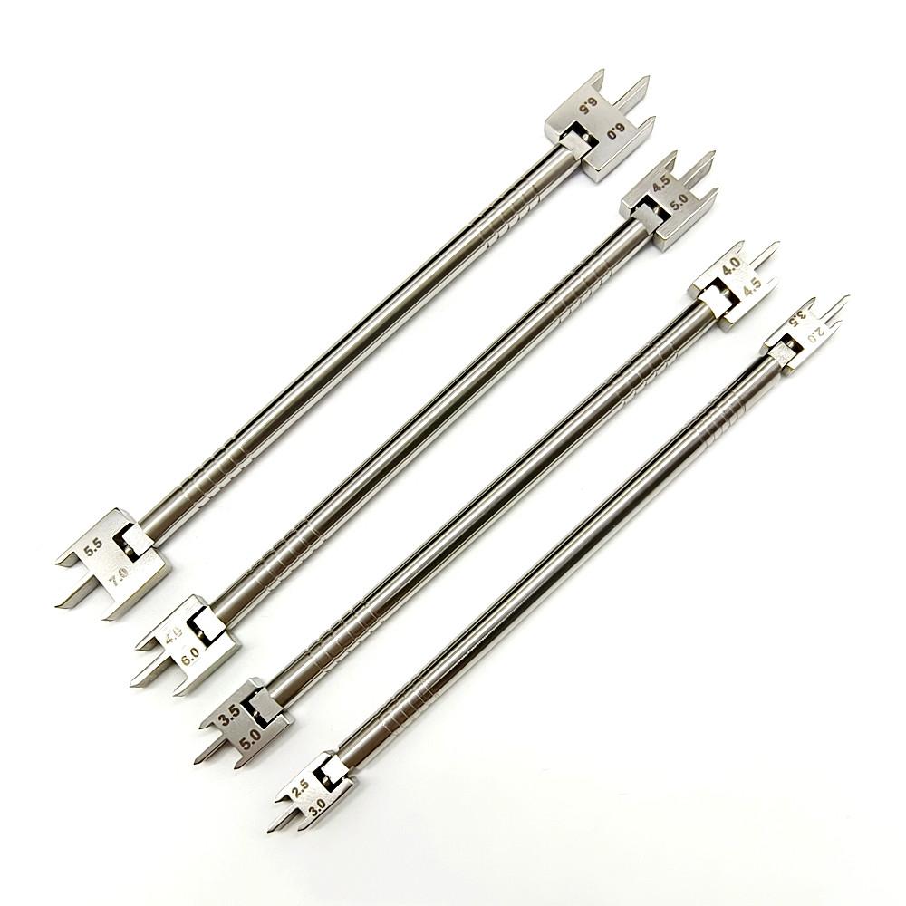 1 piece Dental Orthodontic Bracket Positioning Height Wick Gauge High precision Bracket Positioner Dental Ortho Tool  Instrument