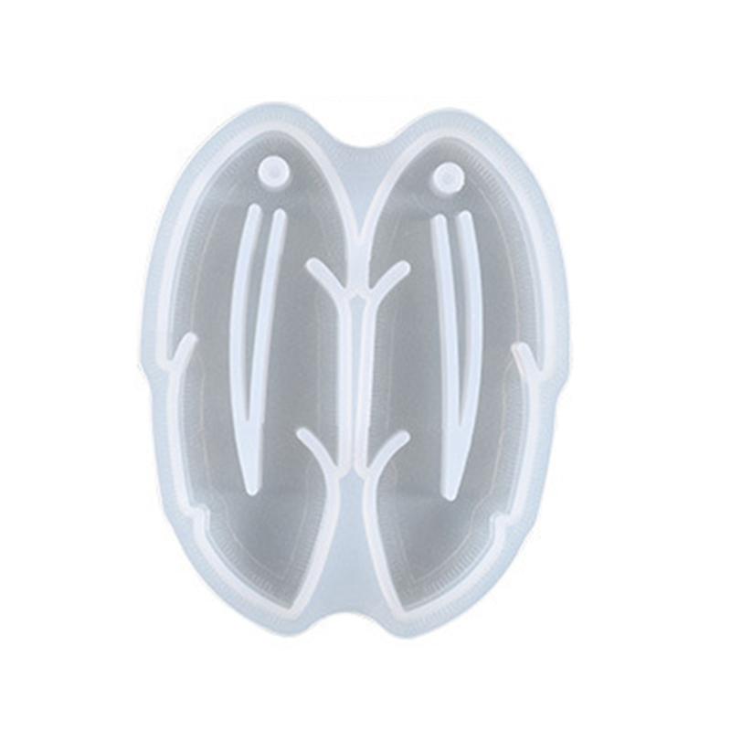 

Silicone Keychain Mould Kit Dreamcatcher Mould/Pendant Feather Mold/Epoxy Casting Earring Mold Suitable for DIY Jewelry