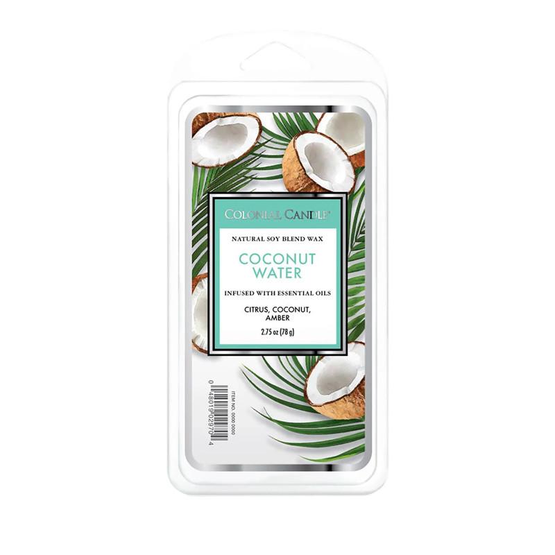 BOUGIE COLONIALE EAU DE COCO CLASSIC 77 g CIRE PARFUM DE SOJA