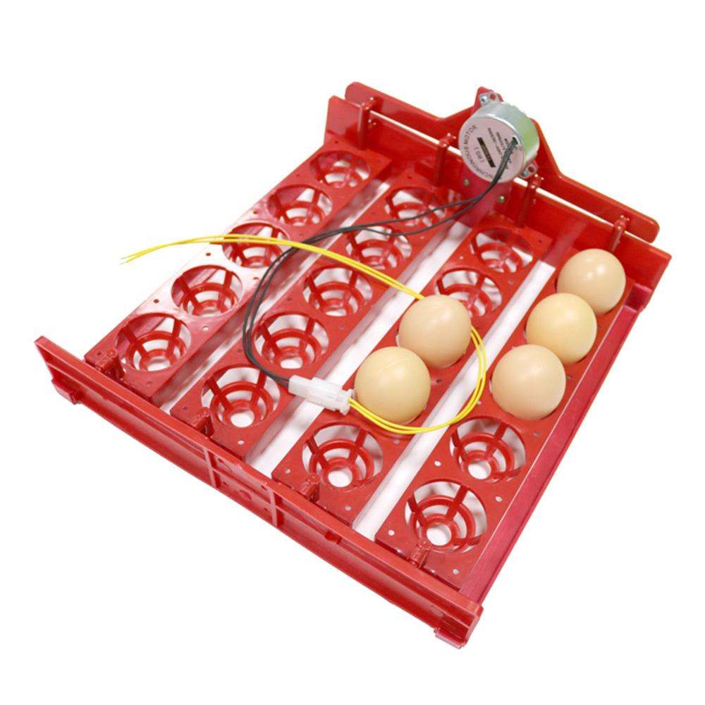 20 Egg Incubator Turn Eggs Tray Chicken Bird Duck Goose Pigeon Quail Automatic Incubator Farm Animal Poultry Incubator Equipment