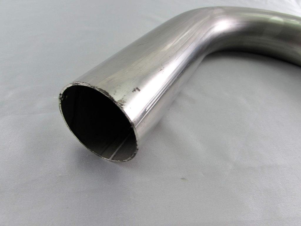 BRIGHTZ Stainless Steel Bent Set 51mm 51 120° Pipe, 1.2mm Thick, 3-Piece [CUR-PIPE-019-3PC] Diameter, 51, 120°