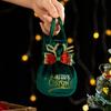 Christmas Velvet Cloth Gift Bag Christmas Atmosphere Storage Pouch Supplies for Holiday New Year Party Gift Packaging