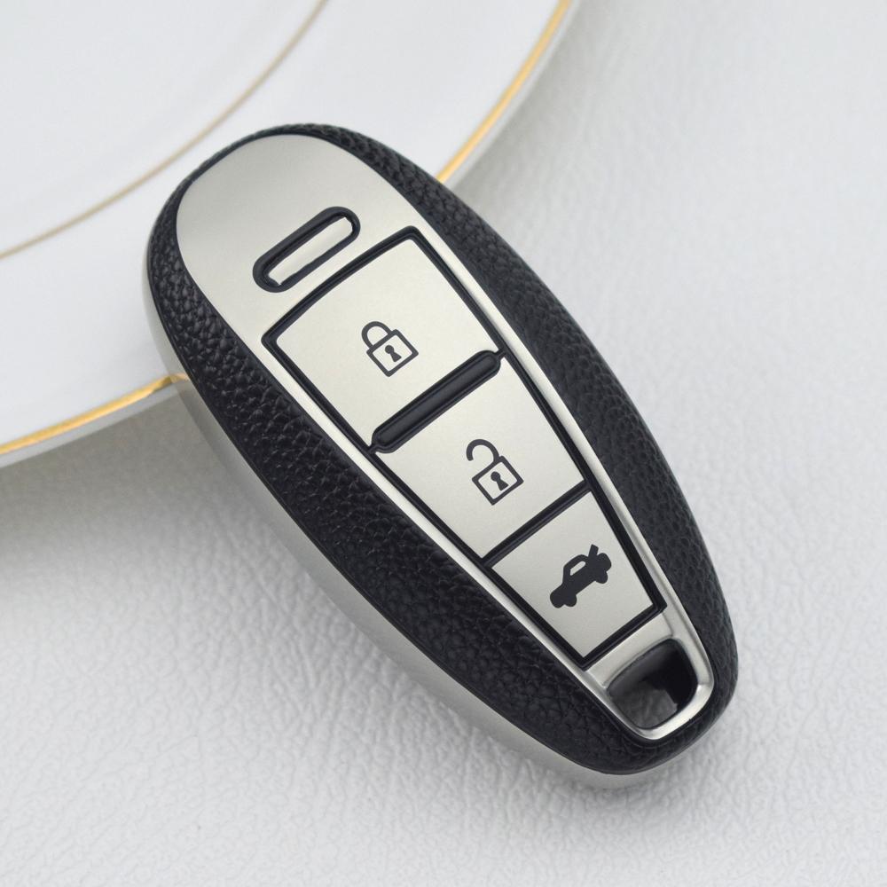 

2 3 кнопки TPU чехол для брелока чехол набор защитный держатель кожи для SUZUKI Swift Sport SX4 SCORSS Grand Vitara Keyless Remote