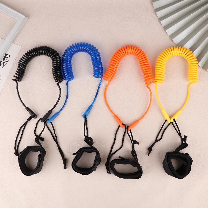 Surf Sup Kotníkový popruh Surfing Elastický Stočený Stand Up Paddle Board Popruh na nohu Popruh na kotník na surfové prkno Popruh na surfové prkno Popruh na nohu