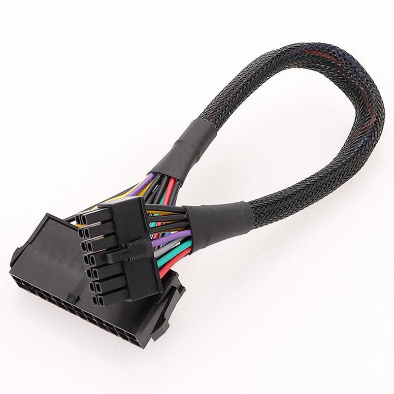 24pin to 10pin Cable for Lenovo Motherboard Convert Cable 14pin to 24pin Cord Adapter 20cm Female to Male ATX Extension Wire