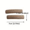 1 Pair Nordic Minimalist Velvet Hairpin with Vintage ,Suitable Daily Commuting,Romantic Dating, As A Temperament Headwear