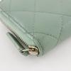 Chanel Matelasse Coin Purse AP0216 Zip Coin Purse Classic Gold Caviar Skin Women Used