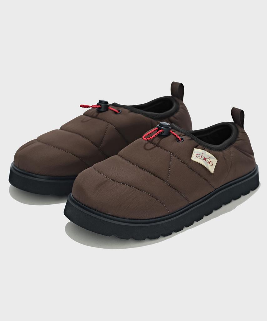 23.65 Polka 1 V2 Padded Thermal Slippers Brown Red