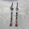 Hand Woven Healing Natural Stone 7 Chakra Energy Car Rearview Mirror Decor Ornament Gems Chip Tassel Tree of Life Car Hanging