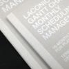 Laconic Planner 2027 A5 Monthly Gantt Chart (LGMD15-160, starting December 2026)
