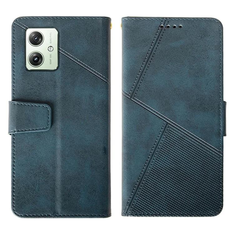 

IDEWEI For Motorola Moto G64 5G Case PU Leather Phone Cover Calf Texture Wallet
