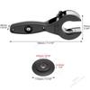 Precision Ratchet Tube Cutter Versatile Hand Tool for Copper Aluminum Iron Stainless Steel PPR & PE Pipes Anti-slip Grip