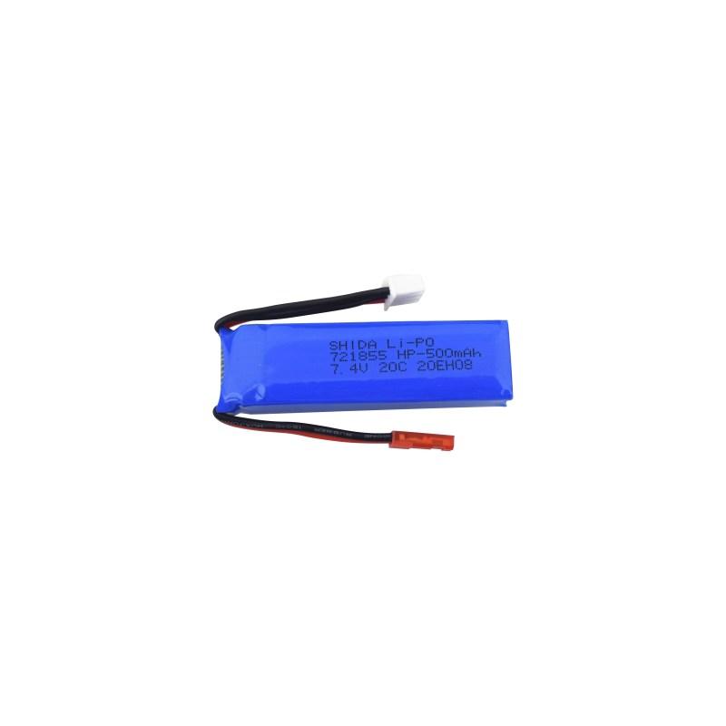 7.4V 500mah Lithium Battery for Wltoys A202 A212 A222 A232 A242 A252 RC Car