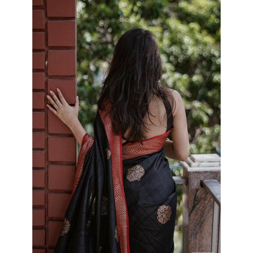 New Launch - Soft Lychee Silk Saree with Rich Pallu and All Over Jacquard Work