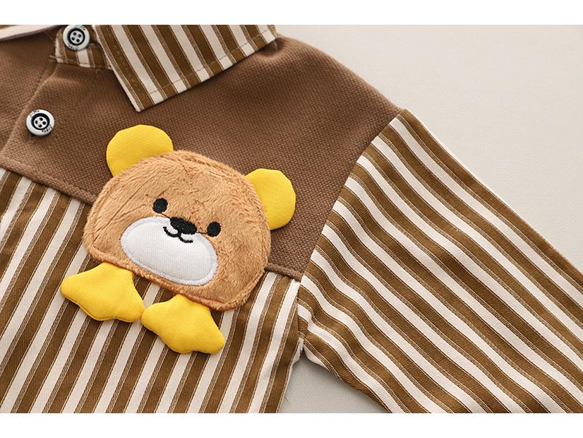 Stylish Autumn Baby Boy Three-Piece Set: Trendy Toddler Outfit for 1-2 Year Olds