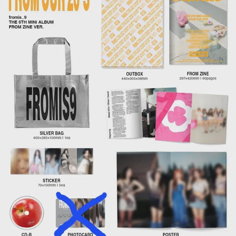 

Fromis9 From Our 20 s Журнал Версия Лимитированное Издание Выпущен