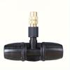 6PCS Sprayer Nozzles Irrigation Nozzle for 8/11 9/12 Water Hose Home Garden Irrigation Tee Misting Sprinkler for Lawns Plants Flower Vegetables