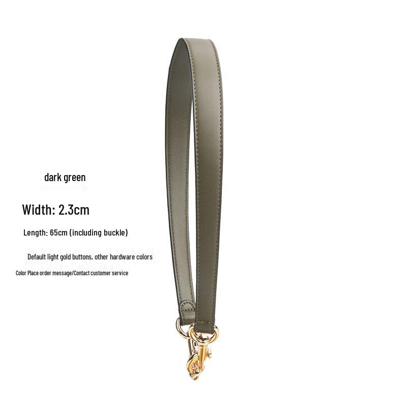 Black PU Handbag Replacement Strap: Women's Underarm Bag, Short Single Shoulder Handle, Trendy Plain Design