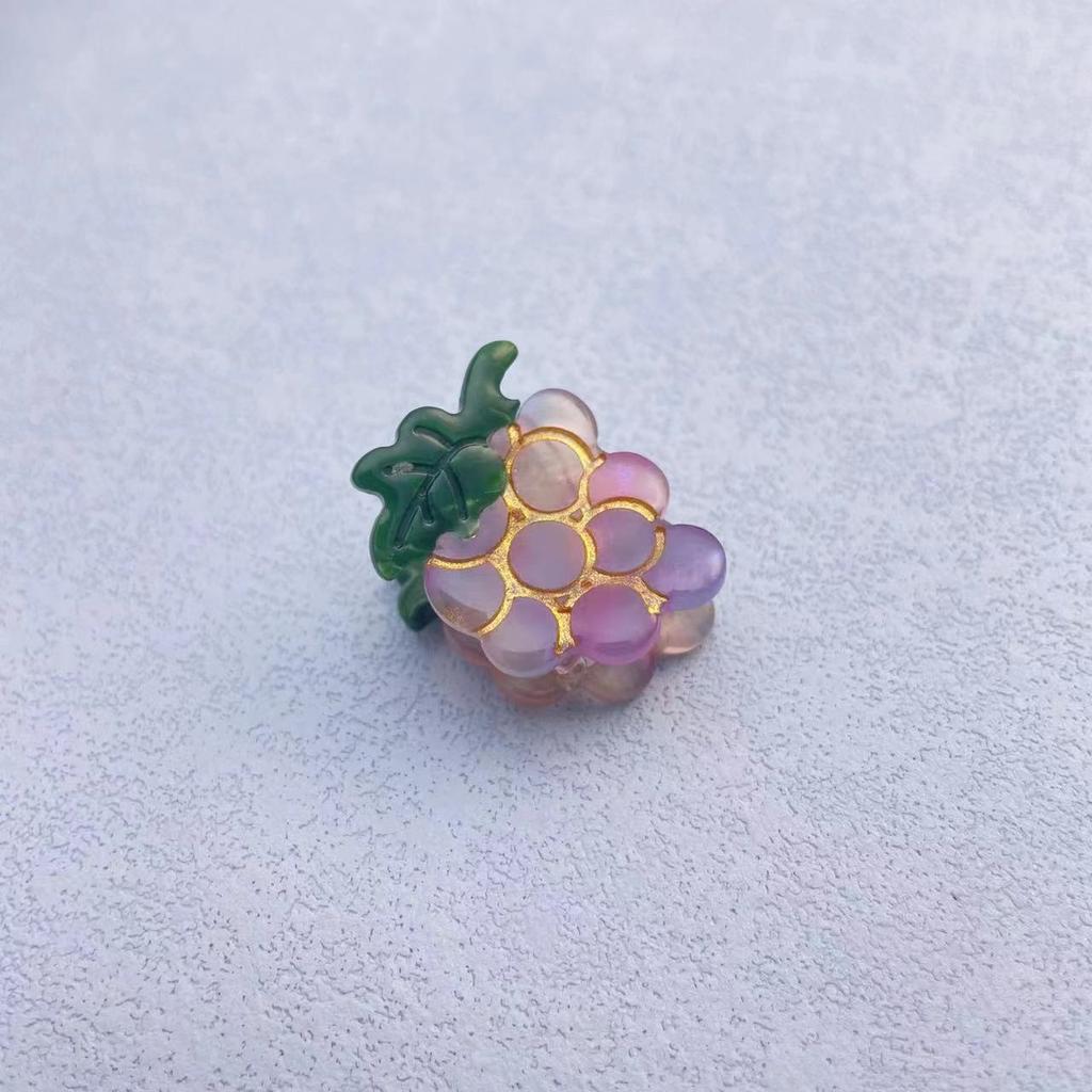 New Acetic Acid Fruit Hair Clip Strawberry Cartoon Hair Accessories Ins High End Cute Hair Clip Y2k
