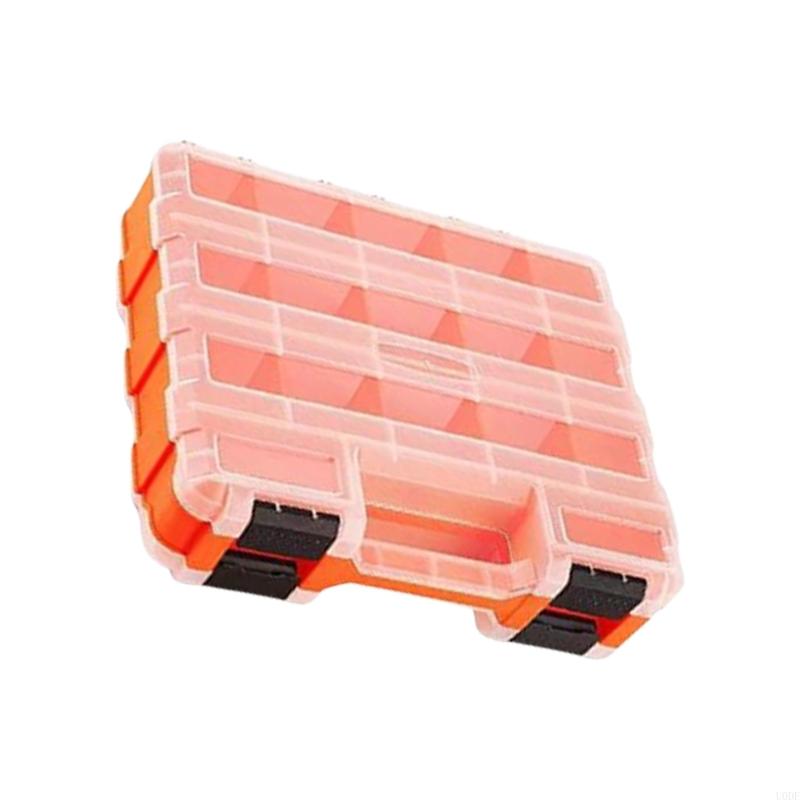 Double Side Hardware Box Plastic Tool for Nuts Bolts Screws
