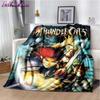 Thundercats Throw Blanket Cartoon Soft Cover Lightweight Warm Cartoon Blankets for Kidsroom Bedroom