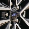BBBT7 ABS 65mm Car Styling Wheel Center Hub Cap Emblem Logo Hub Cap Silver For Ford Fiesta Mondeo Fusion Explorer Escape Car Styling