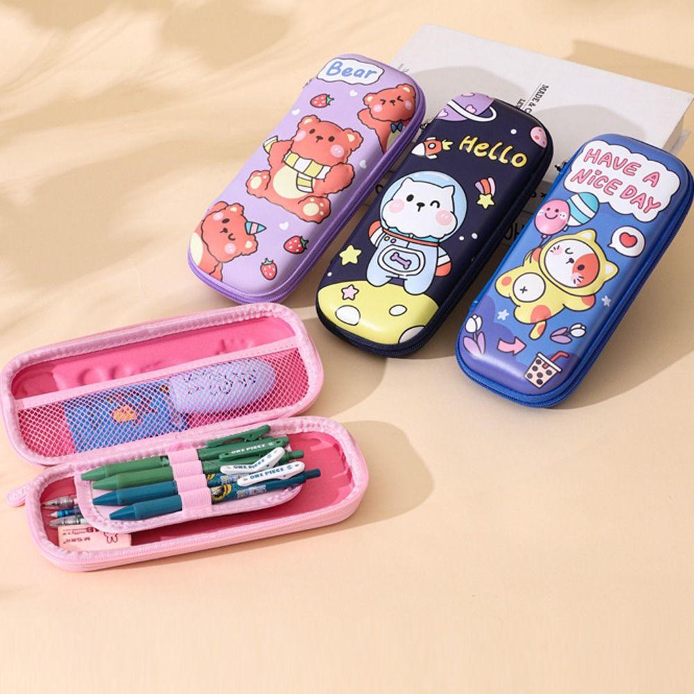 

Cute Cartoon Pencil Case EVA Storage Bag High Quality Stationery Case Student Supplies