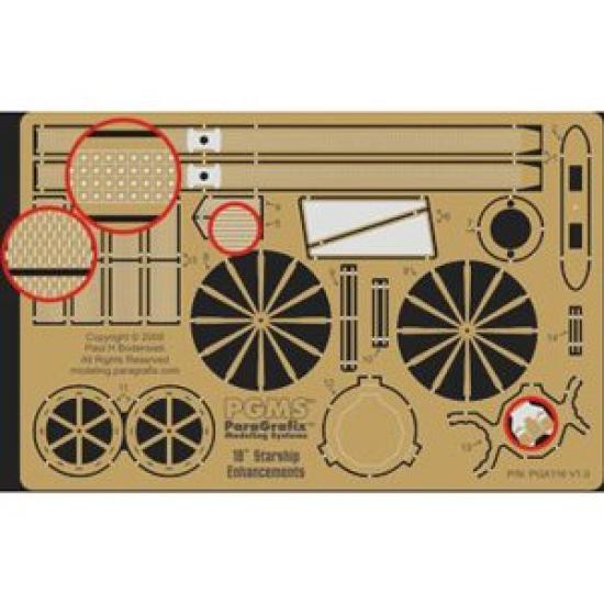 

AMT Star Trek Enterprise Detail Up Etching 1/650 NCC-1701 USS