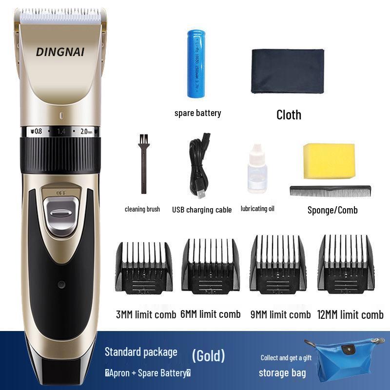 Electric Hair Clipper: Home & Barber Shop 4-in-1 Shaver & Trimmer