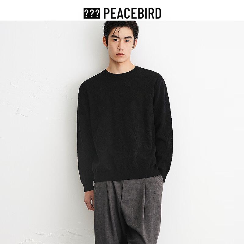 

Peacebird Men s BAEBF4102 Skin-Friendly Knit Sweater L