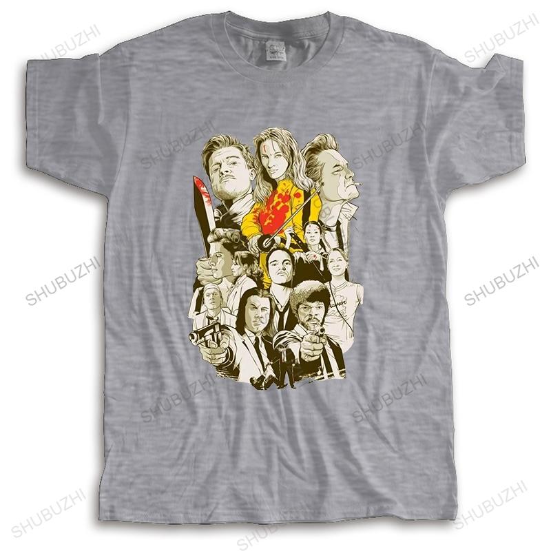 

Movie Tshirts Reservoir Dogs Quentin Tarantino Men Casual TShirts Tees Cult Movie Printed Tshirt White Grey Cotton Men Tops 4XL