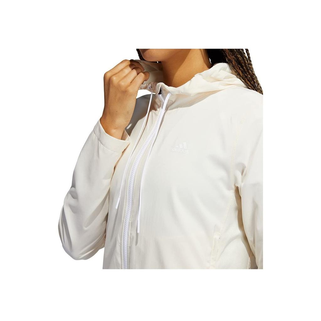 Adidas Training Hooded Jacket Women Jackets White GS5356