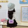 Kuromi Childrens Cute Girls Shoulder Bag With Animal Print For Daily Use