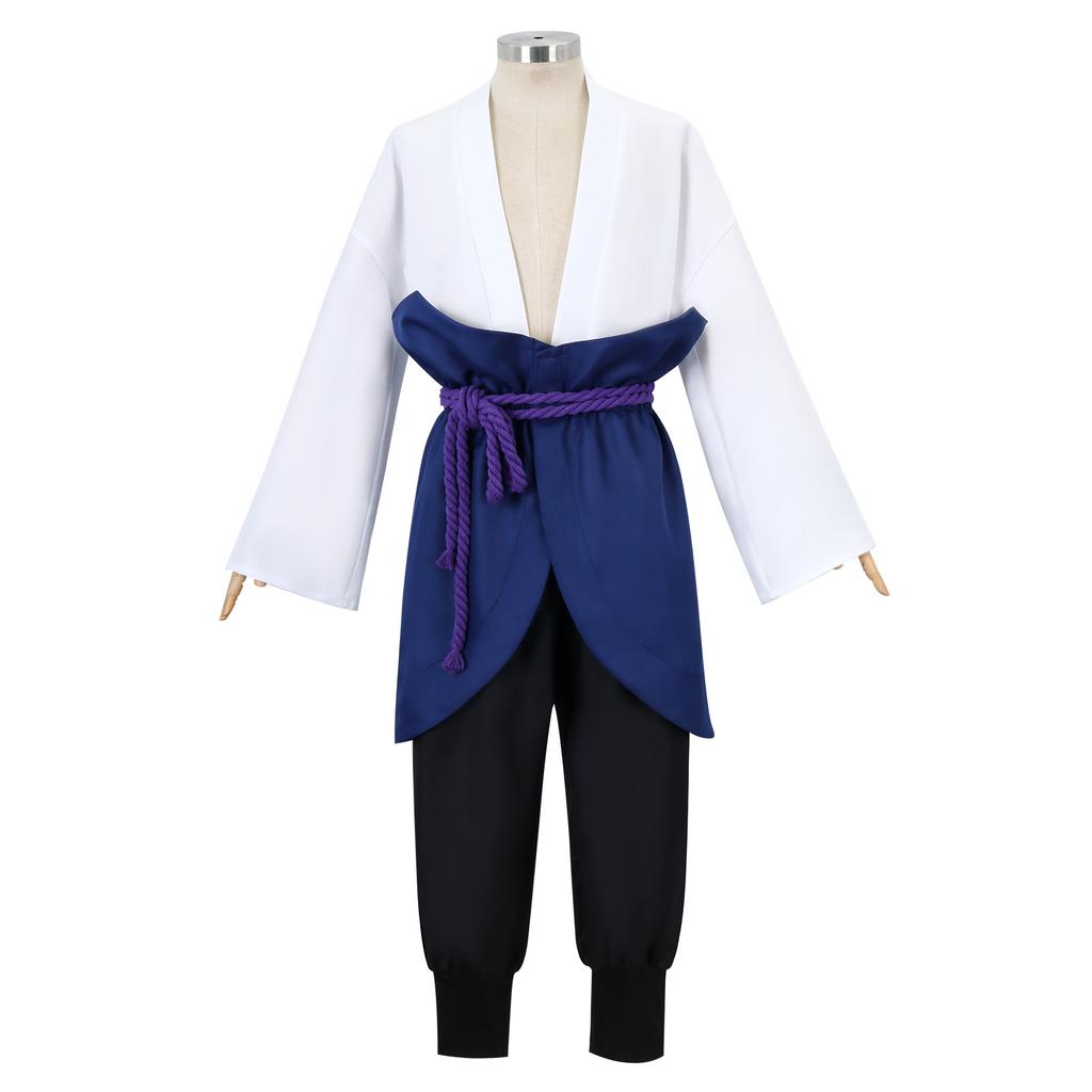 Anime Uchiha Sasuke Cosplay Outfit Halloween Costume Party Role Play Uniform Comic Clothes Outfit