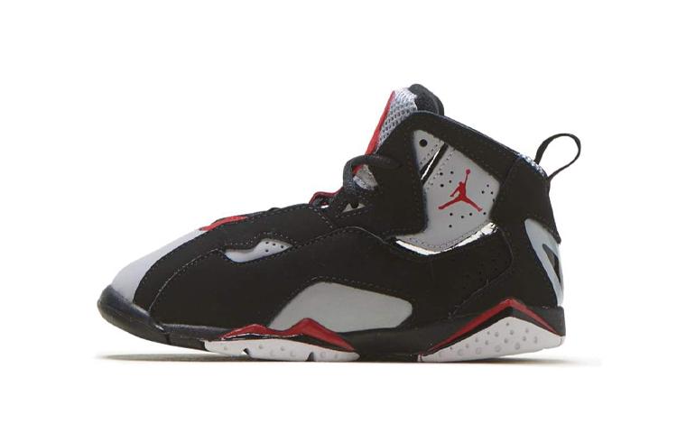 Jordan True Flight Черный Varsity Red Волк Серый TD 343797-060 25