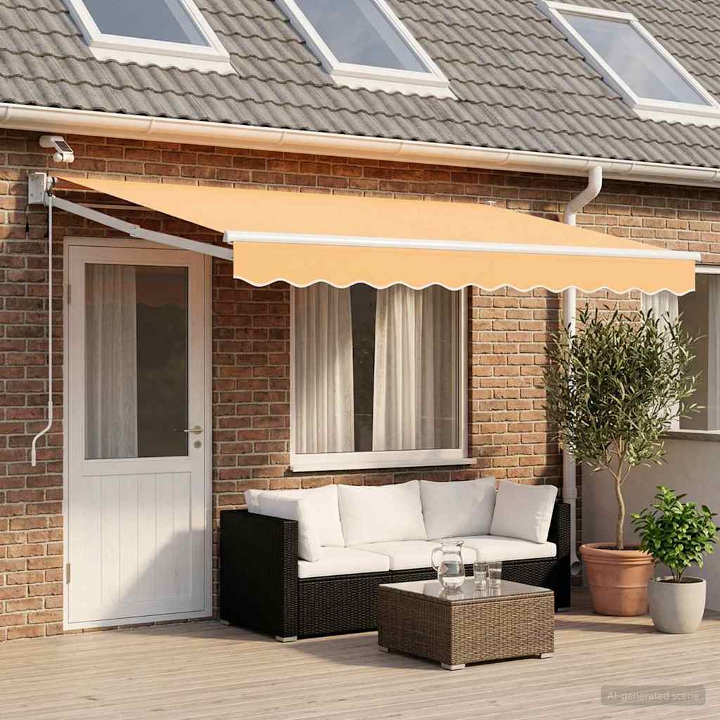 Electric Retractable Awning Sand