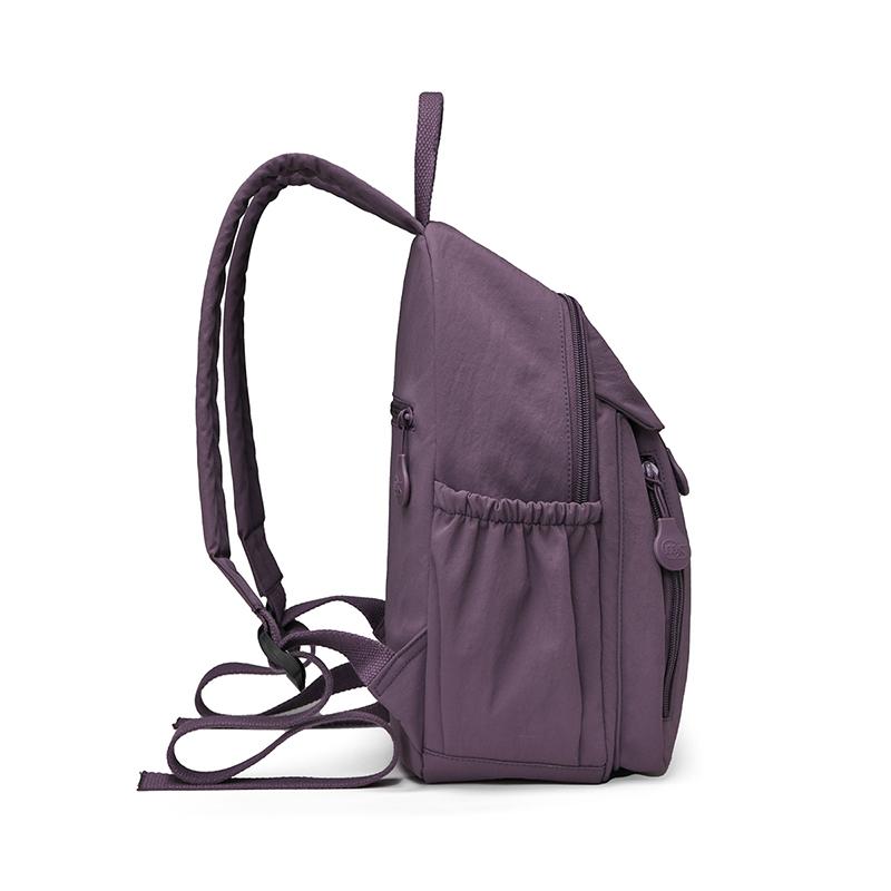 Compact Lightweight Backpack with Multiple Pockets and Front Flap Design for Daily Use and Travel