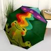 1pc Frog UFO Auto Open/close, All-Season Portable Folding Umbrella for Women & Men, Travel, Everyday, Formal Events - Compact Luxury Parasol, Outdoor