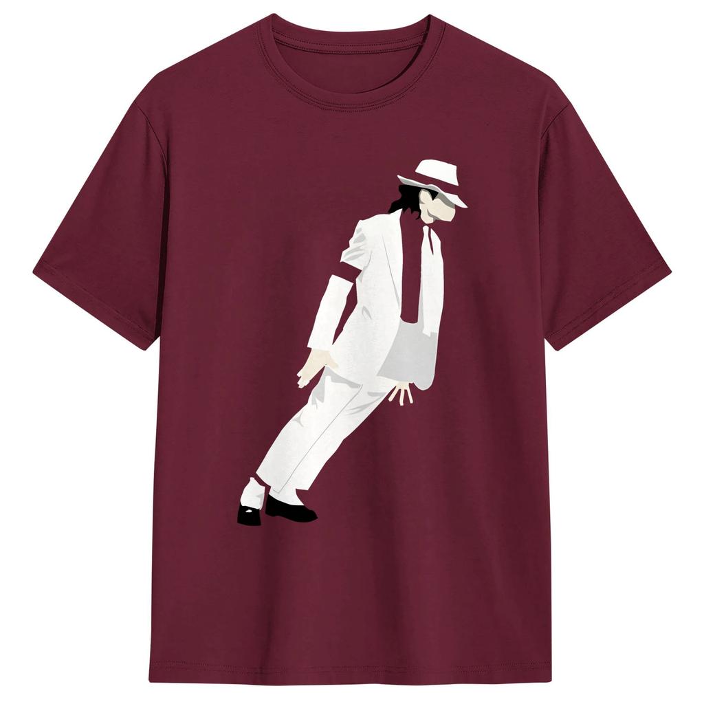 MMichael JJackson Smooth Criminal T-Shirt Unisex Y2K T-Shirts Sommer Atmungsaktiv Neuheit T-Shirt Dropshipping Übergroße Kleidung