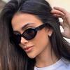 New Arrival Small Cat Eye Sunglasses Women Oval Vintage Brand Elliptic Square Sun Glasses for Female Shades Female Eyewear