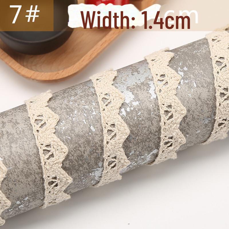Woven Cotton Lace Fabric for DIY Tablecloths, Sofas, Bedding, and Curtains